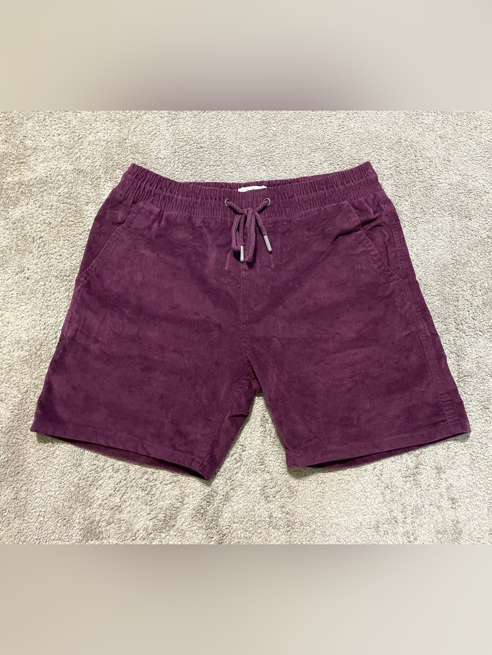 VSTR Premium Corduroy Shorts Men’s M Purple Stretch